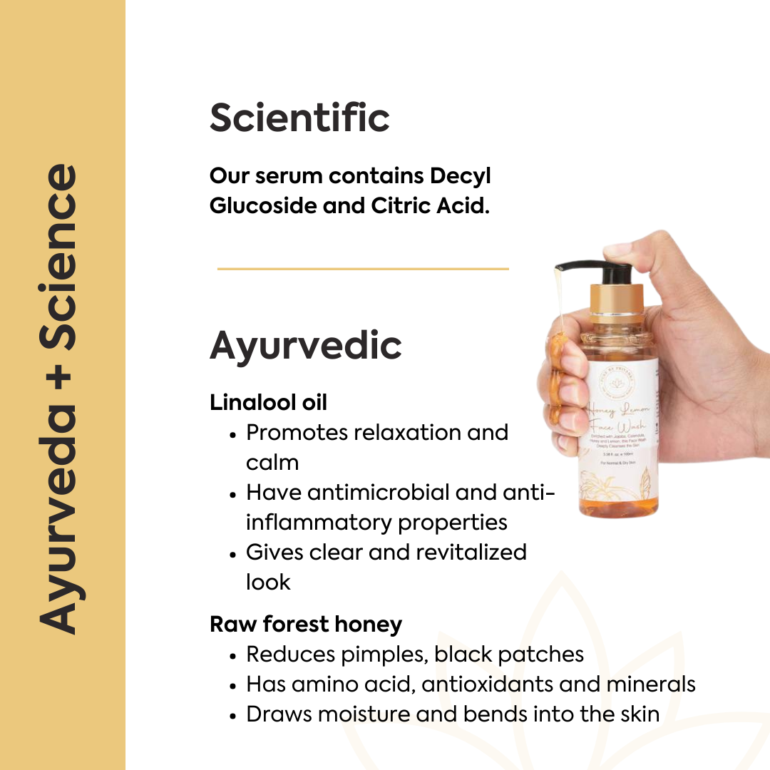 Honey Lemon Face Wash (100ml)