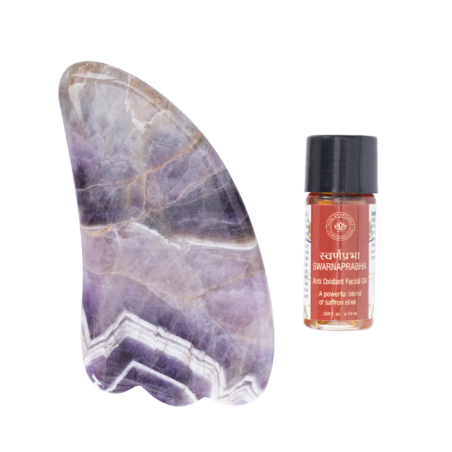 Amethyst 3 layer Gua Sha