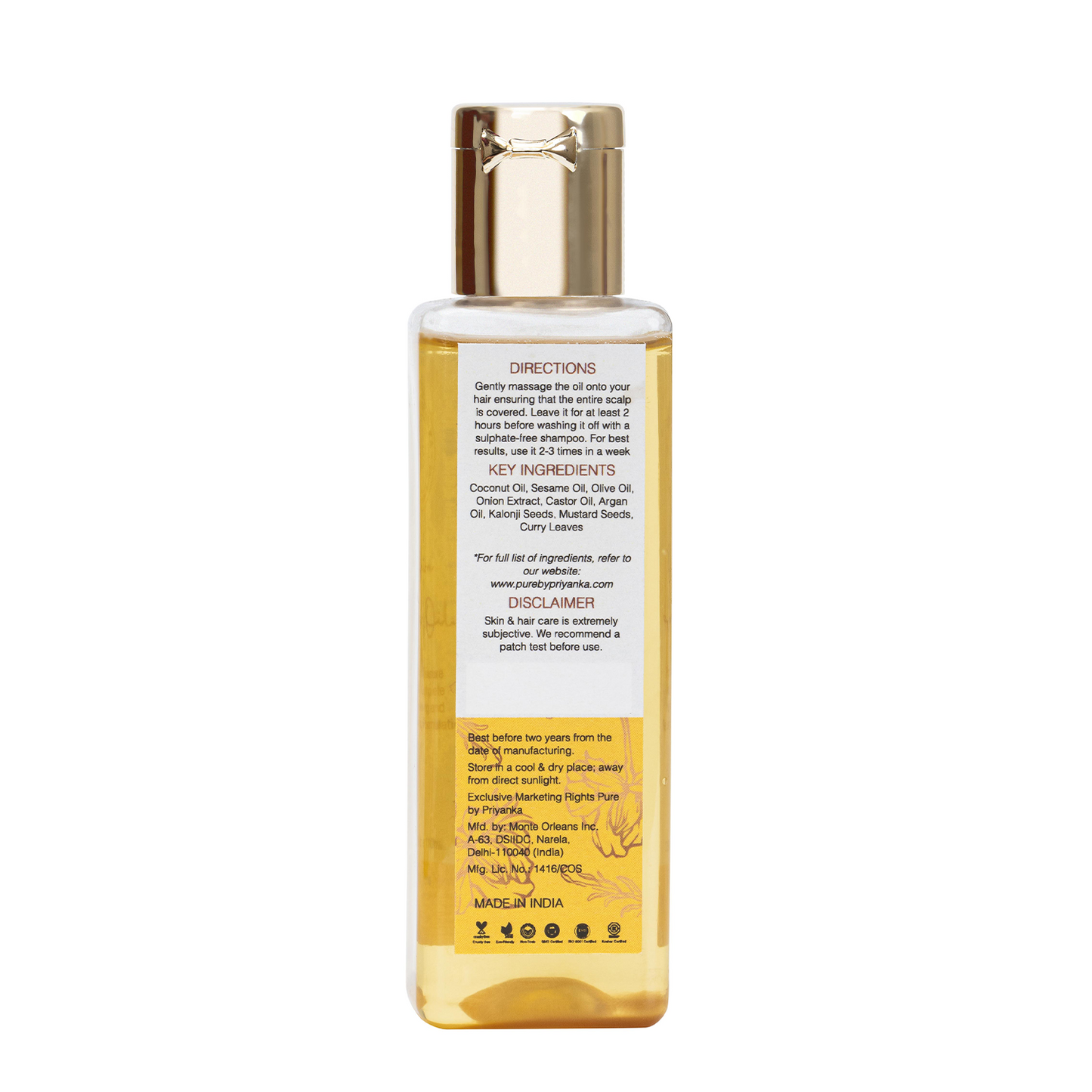 Onion Hair Oil