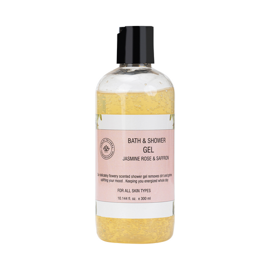 Jasmine Rose & Saffron Bath & Shower Gel