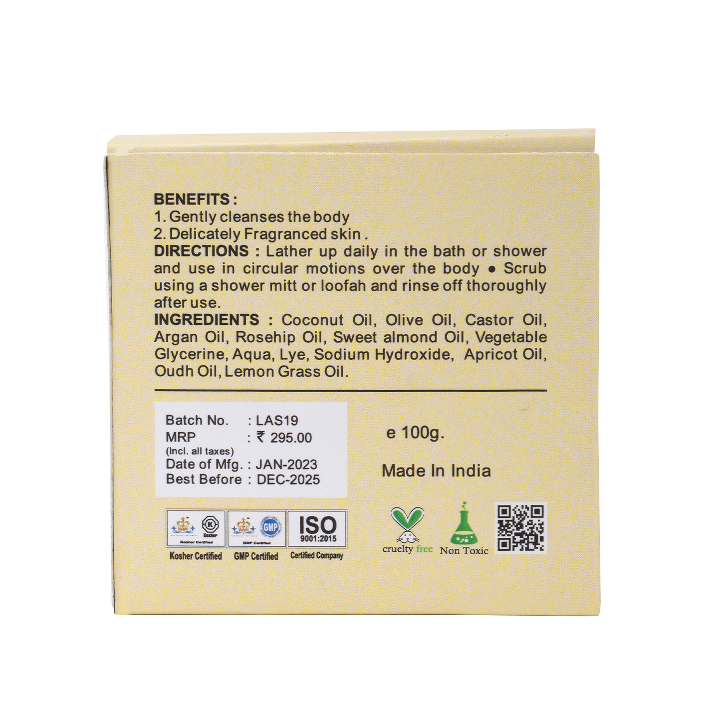 Lemon & Apricot Soap