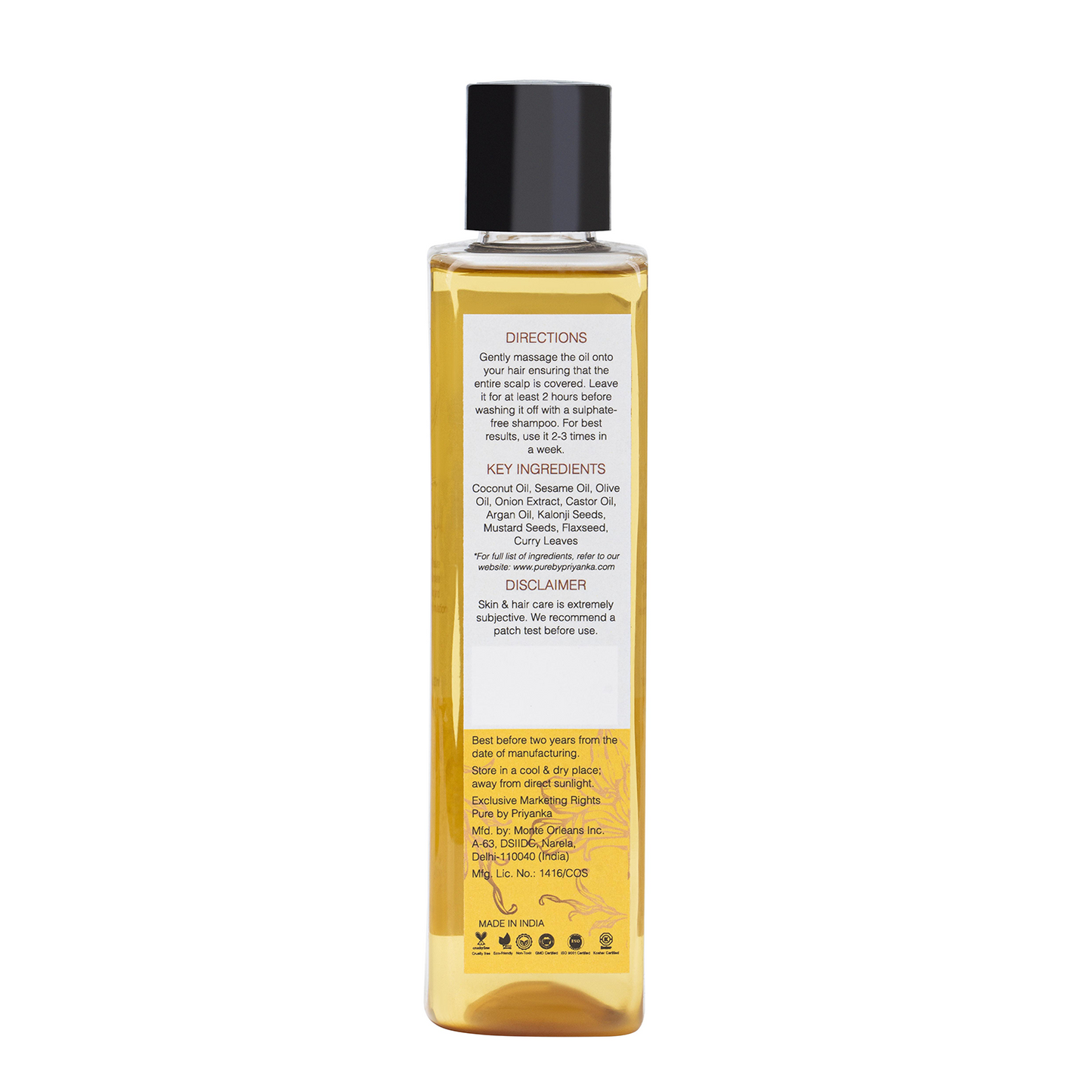 Onion Hair Oil