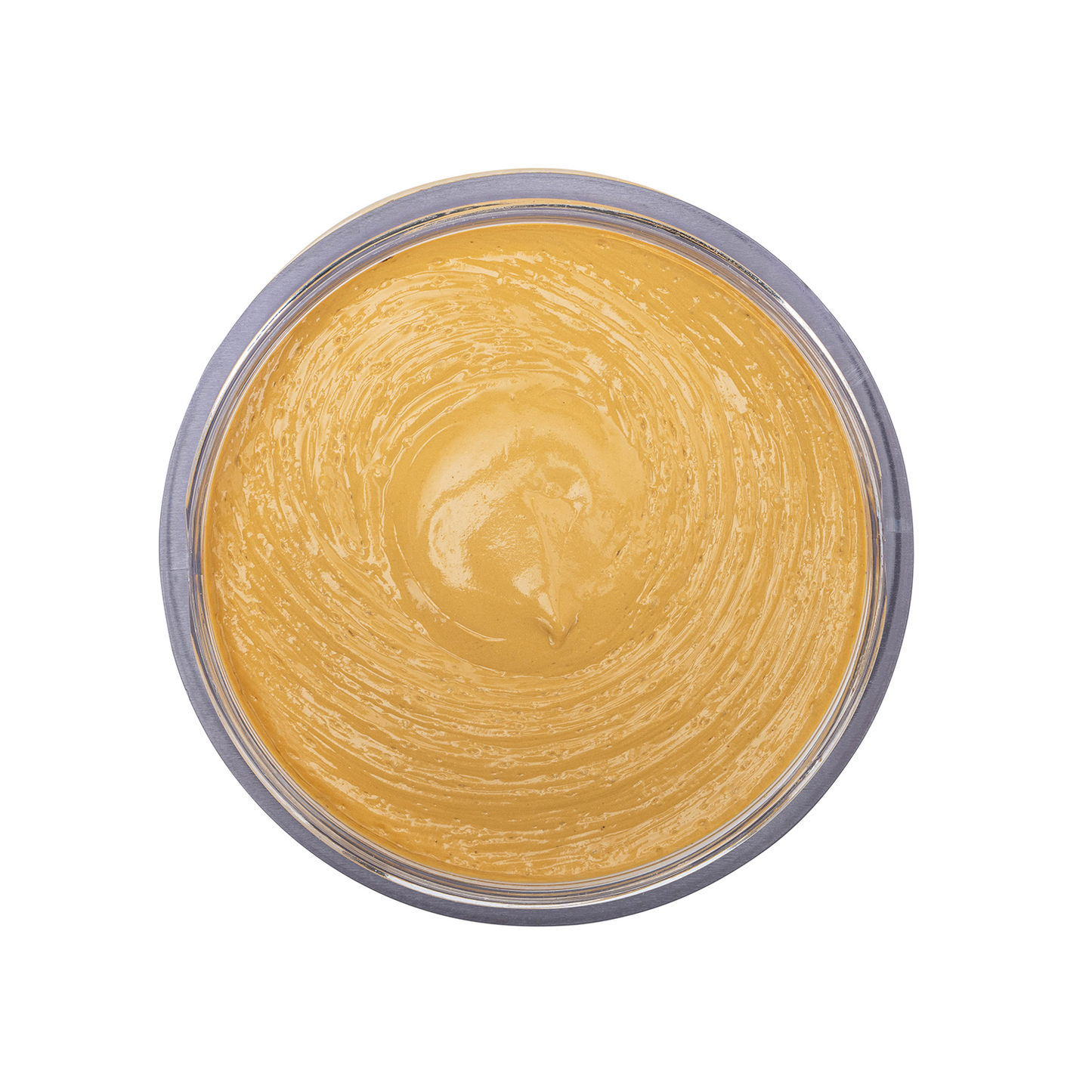 Sandalwood clay mask texture close up