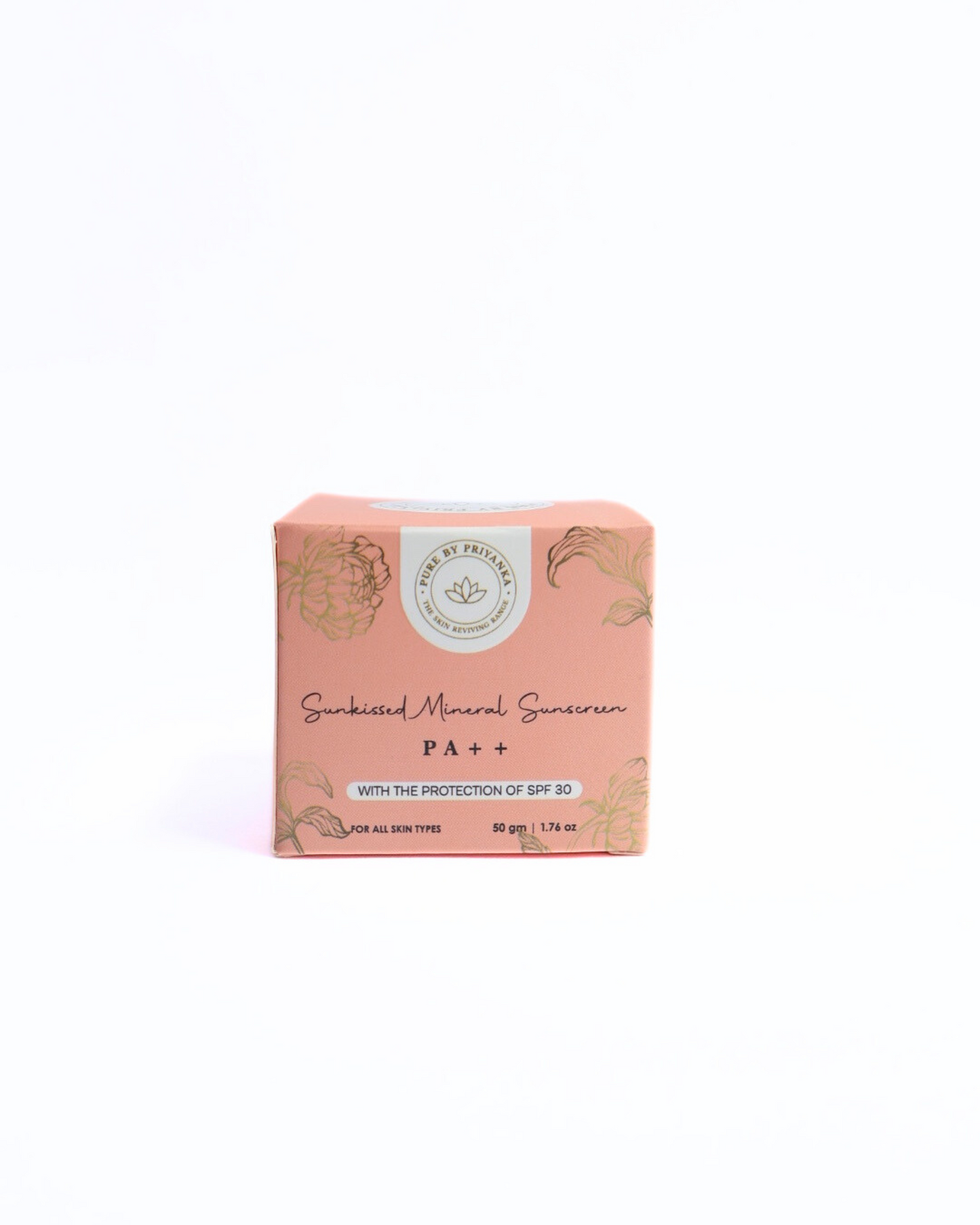 New Improvised Sunkissed Mineral Sunscreen PA++ (50 gm)