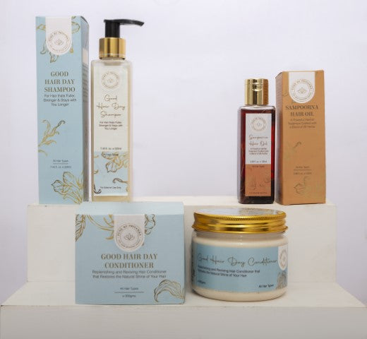 Hair Nourishing Kit - For All Hair Types (excluding coloured/treated hair)