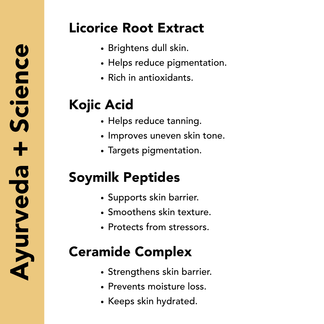 Ayurveda and science combination in fluid sunscreen