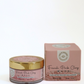 French pink clay mask jar with packaging for women 