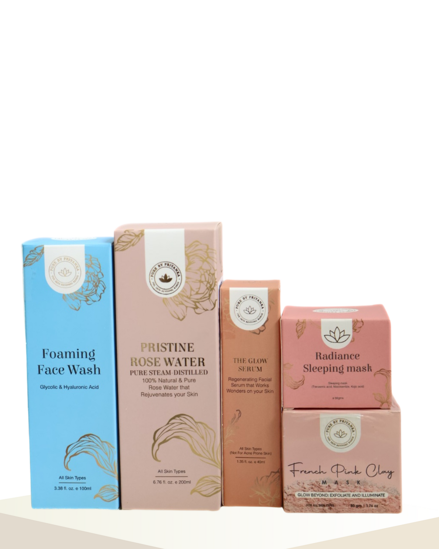 Korean glass skin facial kit by pure by priyanka