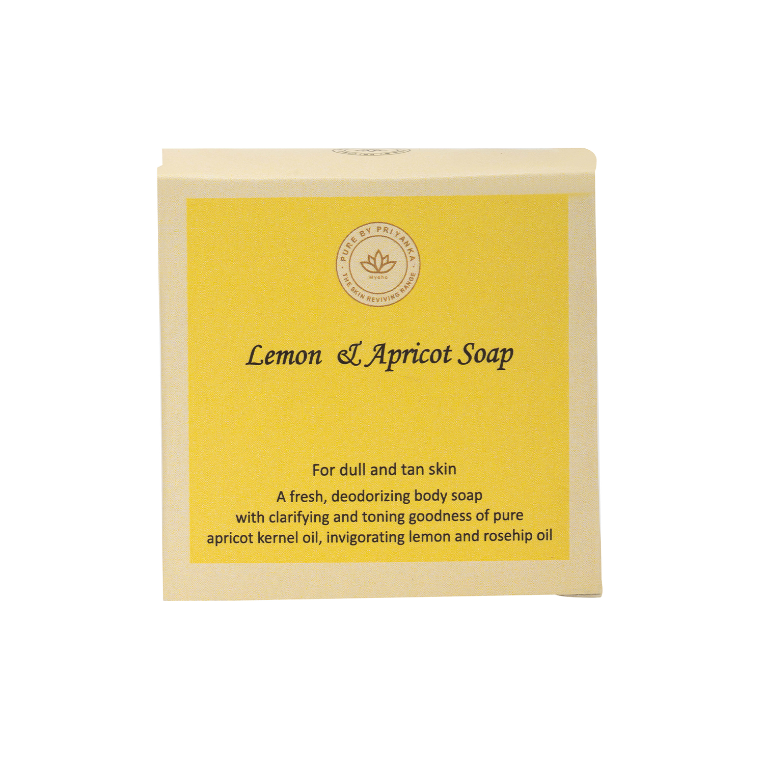 Lemon and apricot bar for dull and tan skin