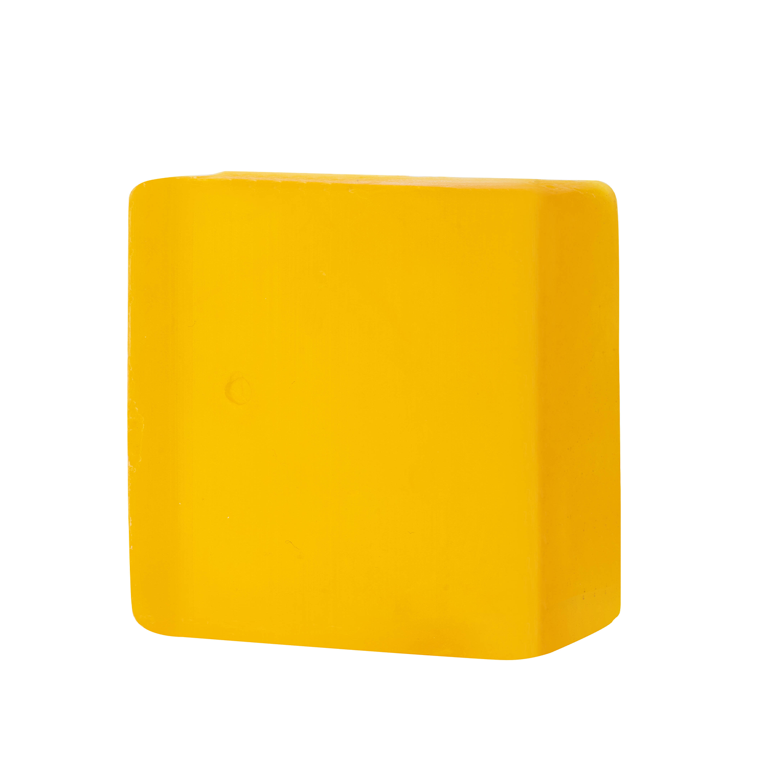 Lemon and apricot soap with natural texture 