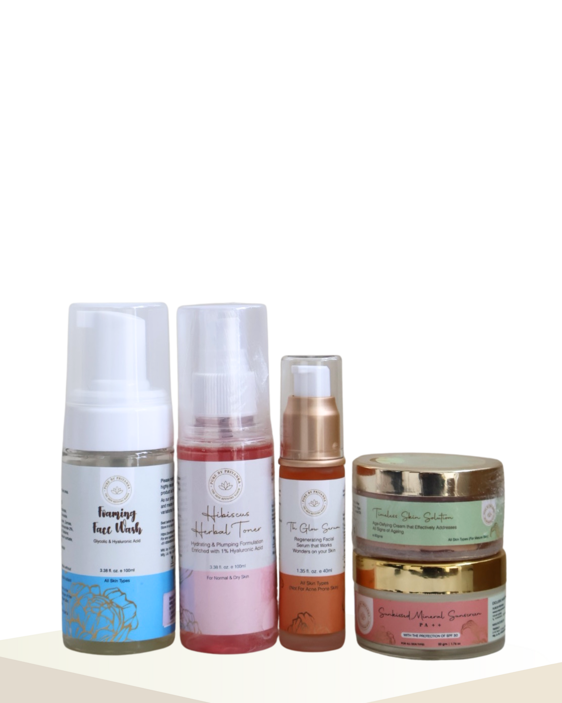 Pigmentation skin care 5 products