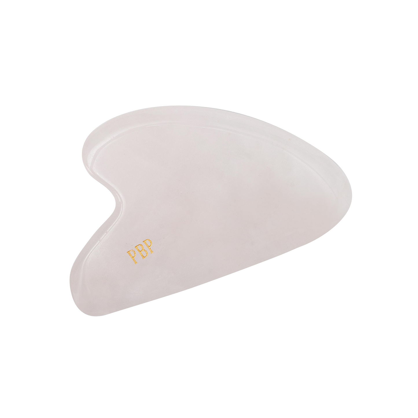 Rose Quartz Gua Sha for anti-aging by pure by priyanka
