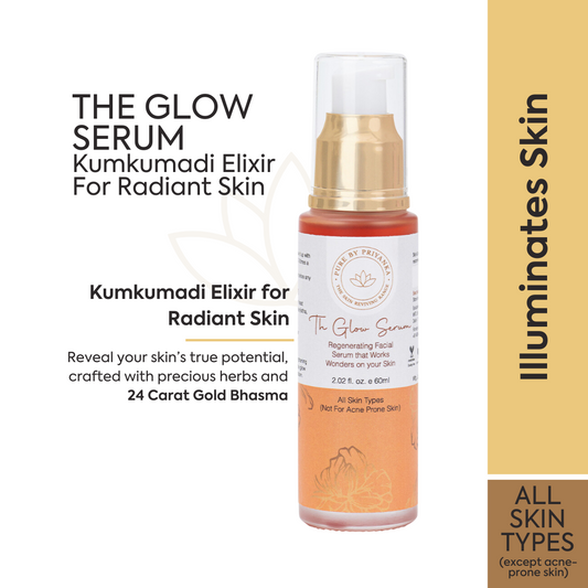 The Kumkumadi Elixir Glow Serum for oily skin by Pure by Priyanka