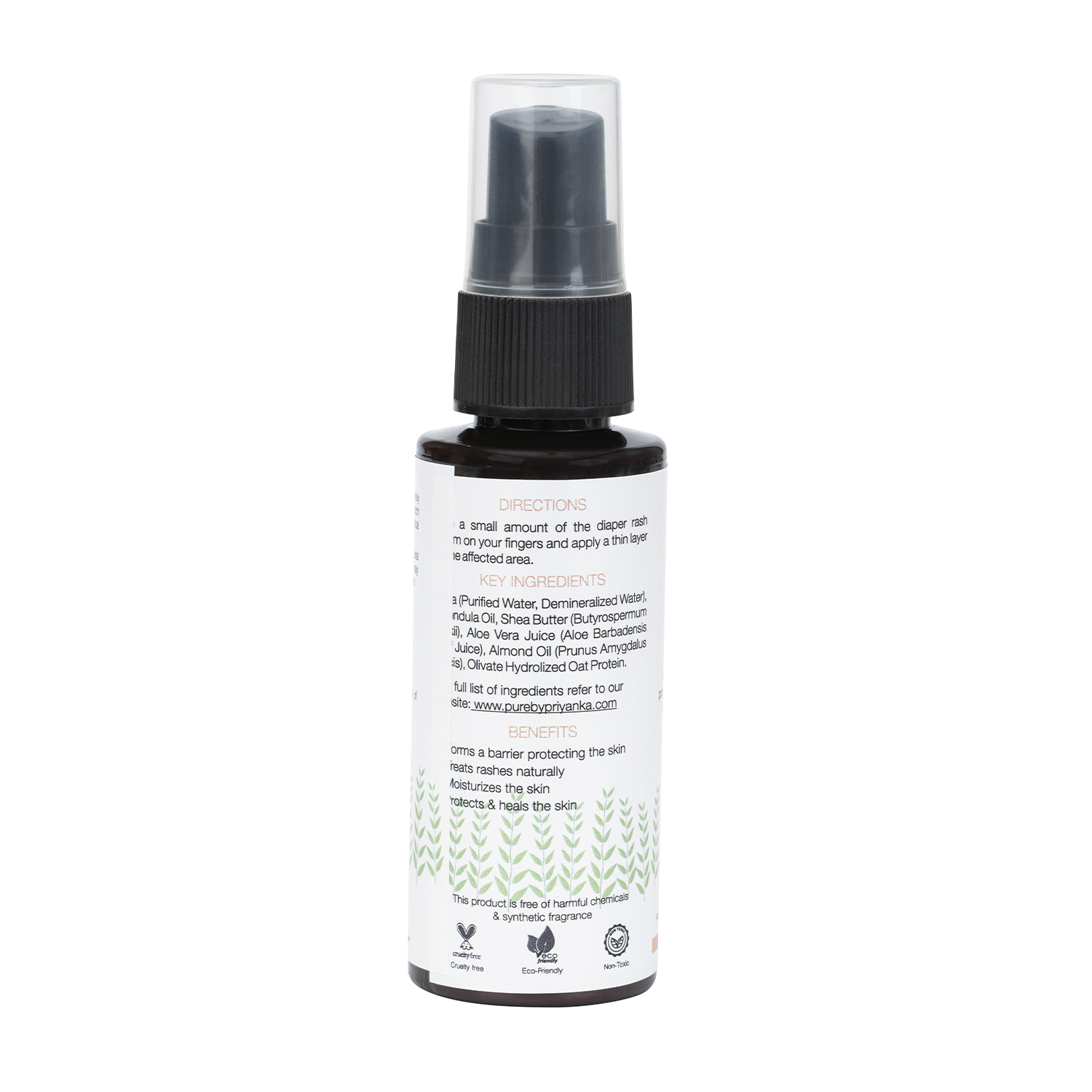 Tiny tots diaper rash cream ingredients