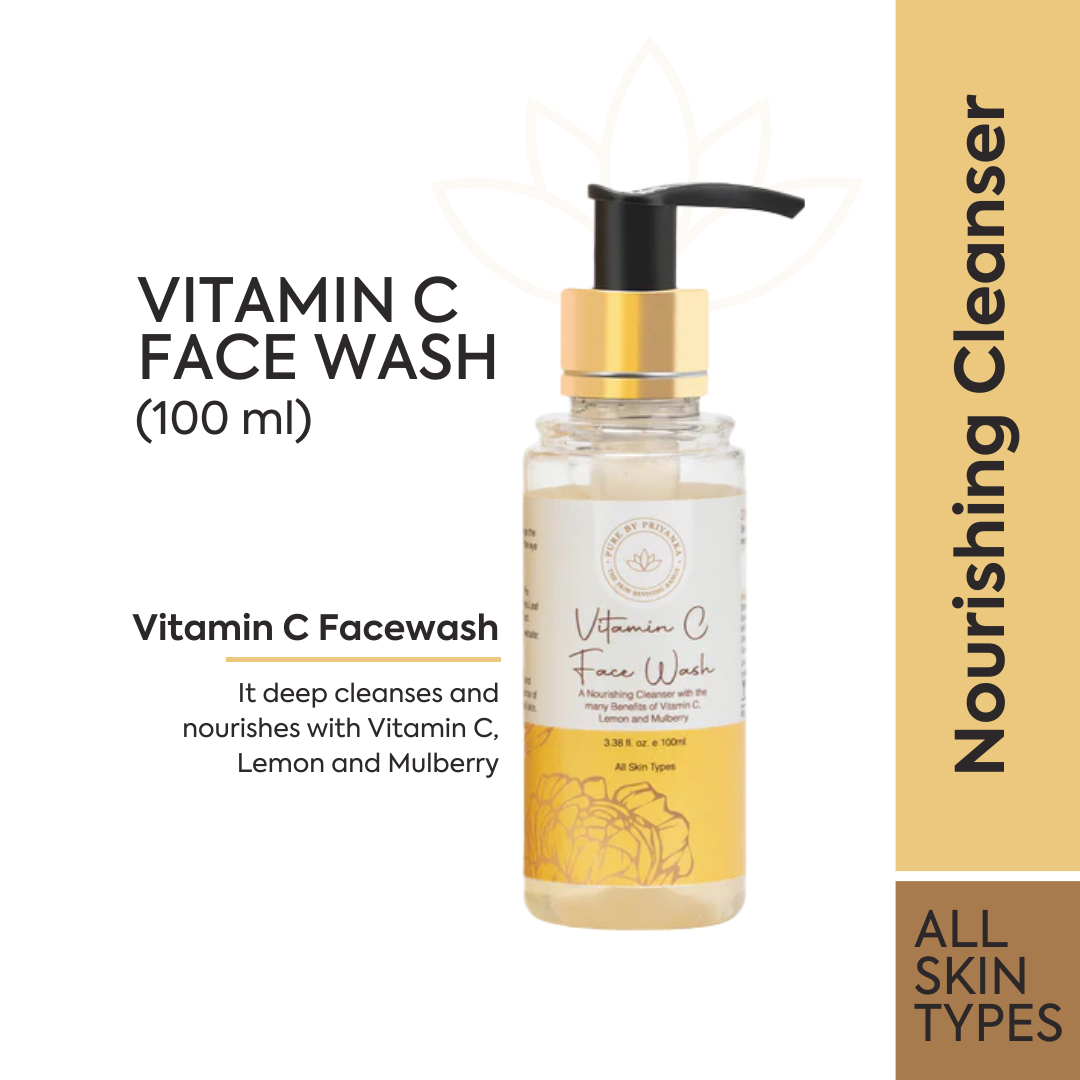 Vitamin C Face Wash for women by Pure by Priyanka