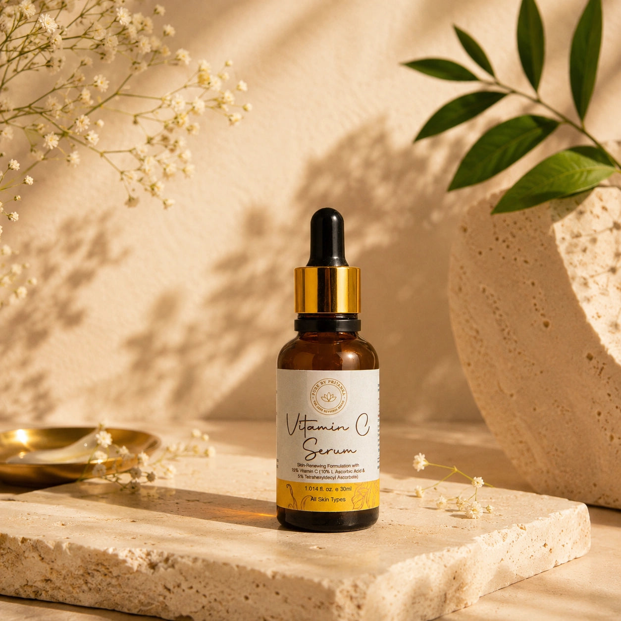 Pure By Priyanka Vitamin C serum 15% (30ml)