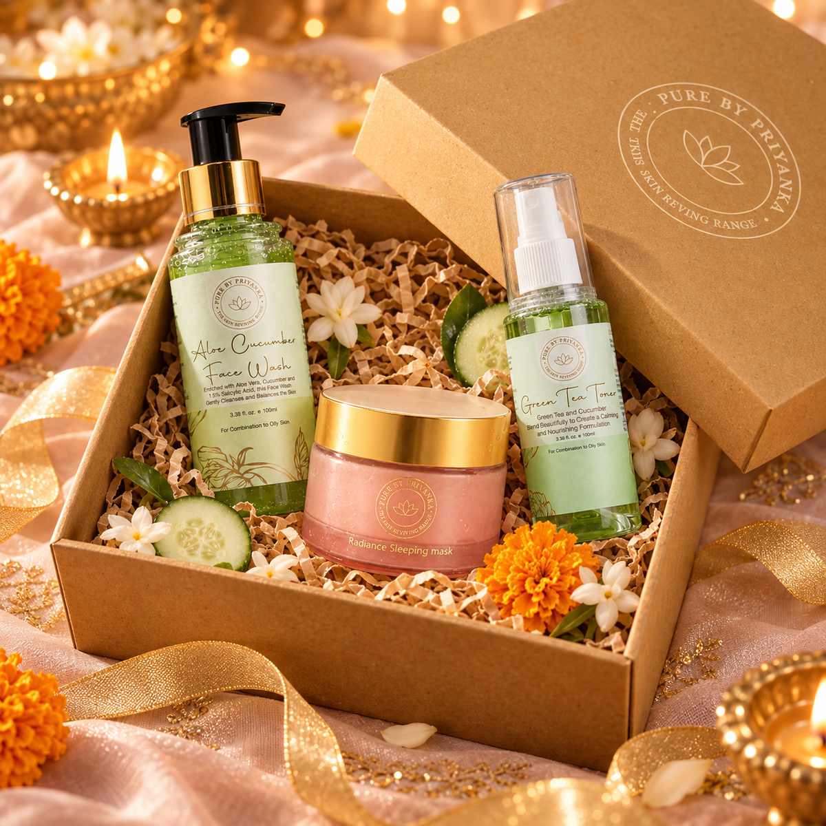 Complete Night Routine hamper
