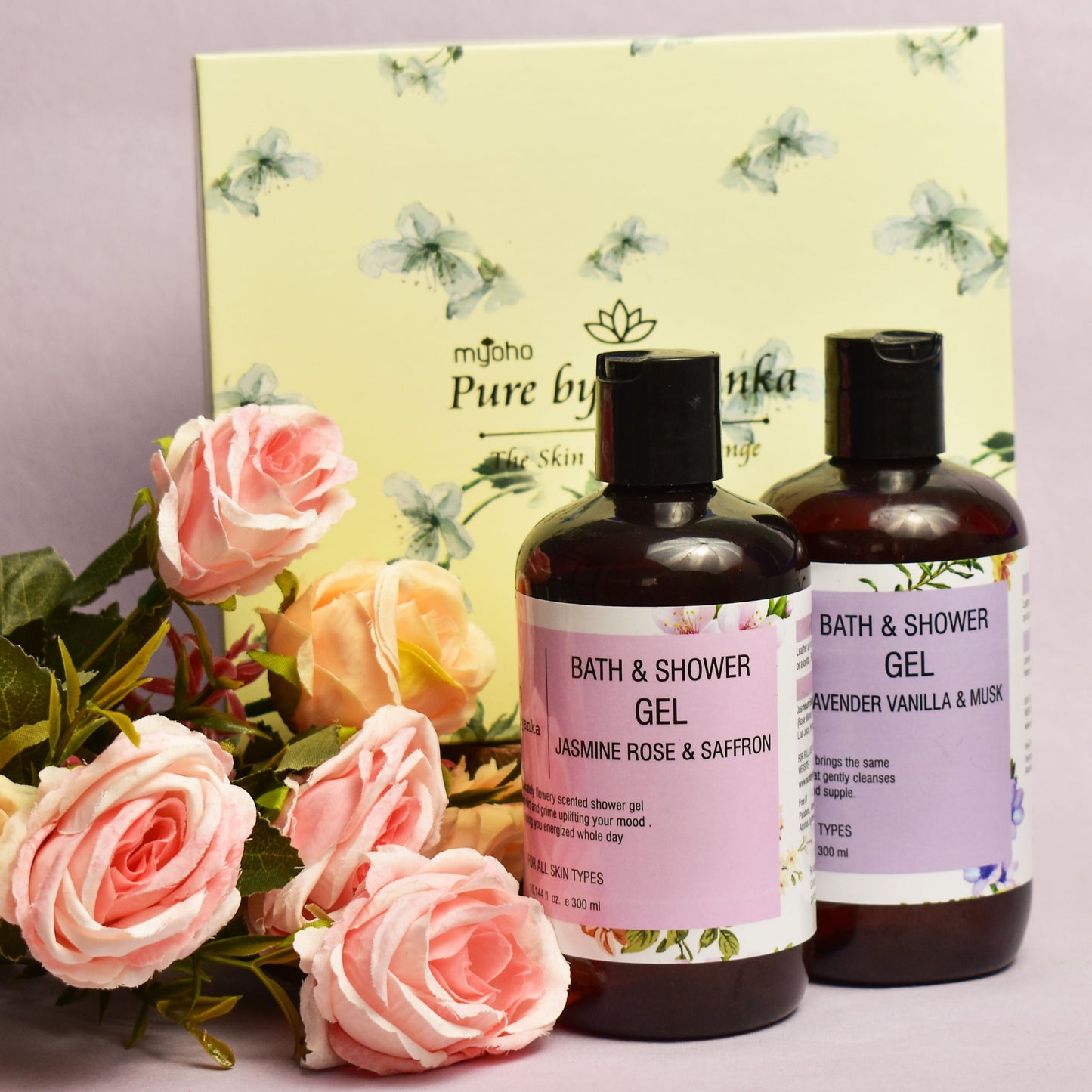Buy Pure By Priyanka Bath & Shower Gel Duo Gift Box Online