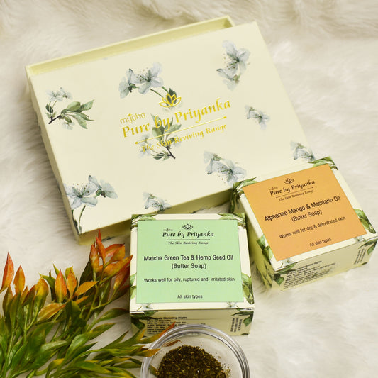 Buy Myoho Pure By Priyanka Butter Soap Duo Gift Box Online